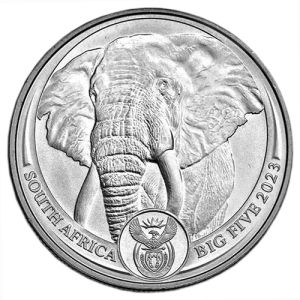 1 oz Platinum Big Five Elefant 2023