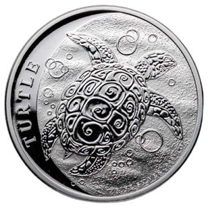 1 oz Silver Coin Niue Turtle 2022