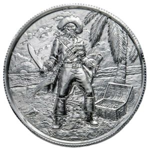 2 oz Silver Medal Privateer