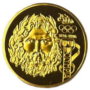 1/2 oz Gold Austria Olympics 1996