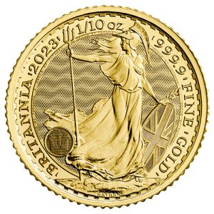 SALE: 1/10 oz Gold Britannia 2023