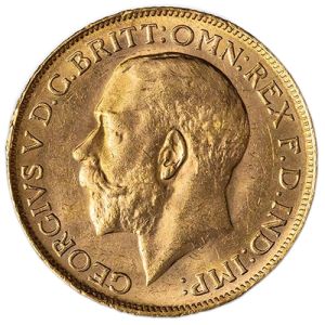 1 Pound Gold Sovereign, George