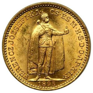 20 Crown Gold Franz Joseph Hungary