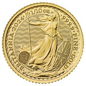 SALE: 1/10 oz Gold Britannia 2024