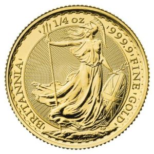 1/4 oz Gold Britannia, backdated
