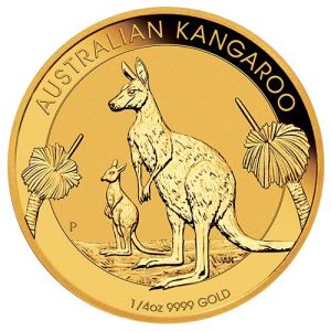 1/4 oz Gold Kangaroo Nugget, backdated