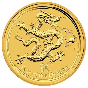 1/2 oz Gold Coin Dragon 2012, Lunar Series II