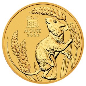 1 oz Gold Mouse 2020, Lunar Series III 