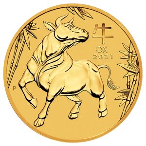 2 oz Gold Coin Ox 2021, Lunar Series III 