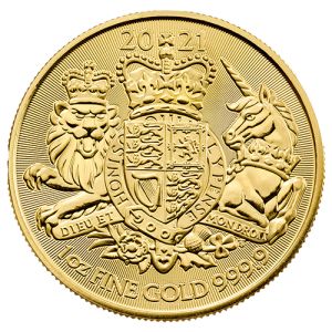 1 oz Gold Coin The Royal Arms 2021