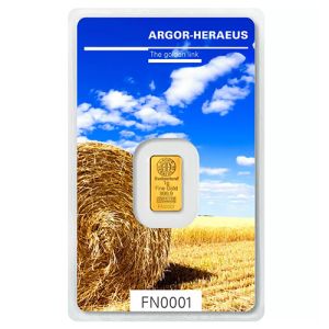 1g Gold Argor Heraeus, Limited Edition SUMMER