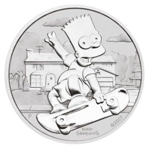 1 oz Silvercoin Bart Simpson 2020