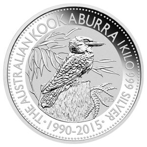 1 kg Silver Kookaburra 2015