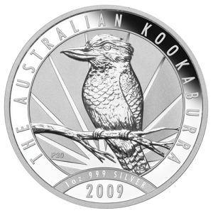 1 oz Silver Kookaburra 2009