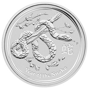 1/2 oz Silver Coin Snake 2013, Lunar Series II