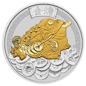 1oz Silver Money Toad 2018