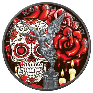 1 oz Silver Libertad 2023 – Day of the Dead, Art Color Collection