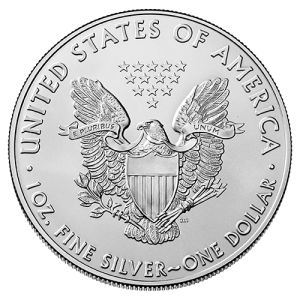 1 oz Silver American Eagle, backdated