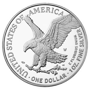 1 oz Silver American Eagle Type 2, 2022