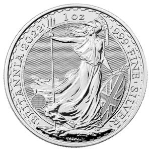 1 oz Silver Coin Britannia 2022