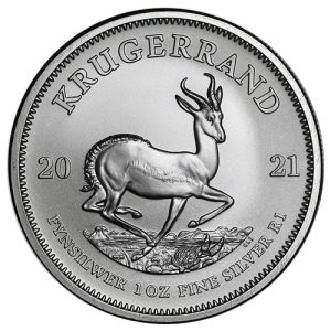 1 oz Silver Coin Krugerrand 2021 