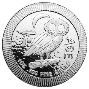 1 oz Silver Coin Athena Owl