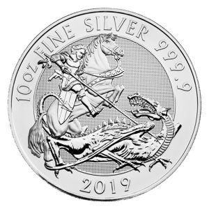 10 oz Silver Coin Valiant 2019 