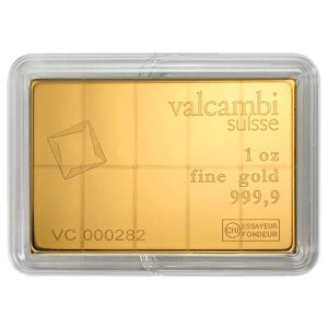 10 x 1/10 oz Gold Gold CombiBars Valcambi